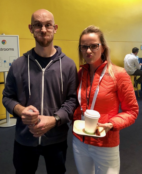 With Chrome Advocate making funny faces